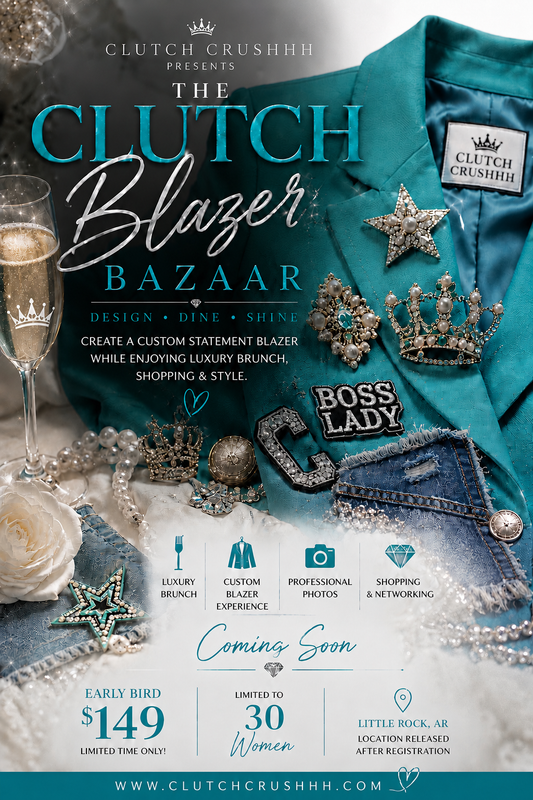 Design, Dine & Shine   Upscale Blazer Event
