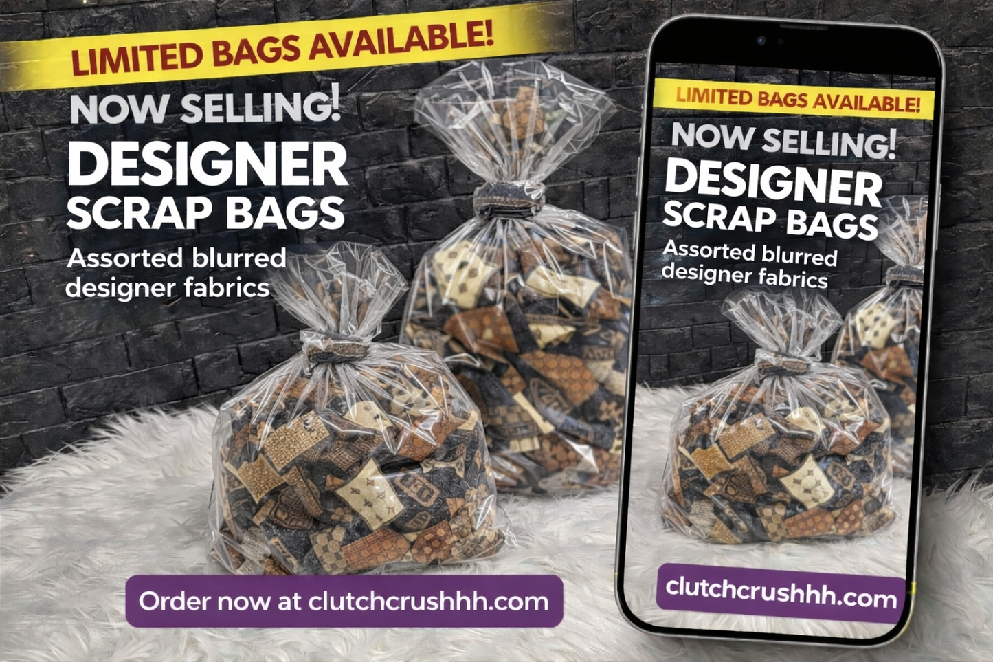 Designer Scrap Bags/Box