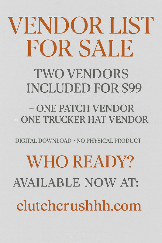 $99 Vendor List