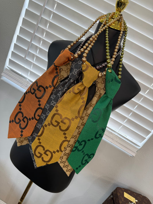 GeeGee Tie Collection( NO NECKLACE INCLUDED)