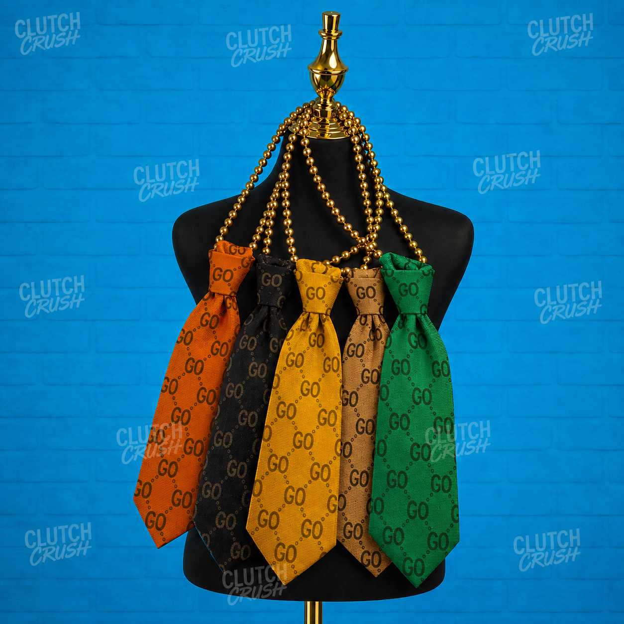 GeeGee Pearl Tie Collection( NO NECKLACE INCLUDED)