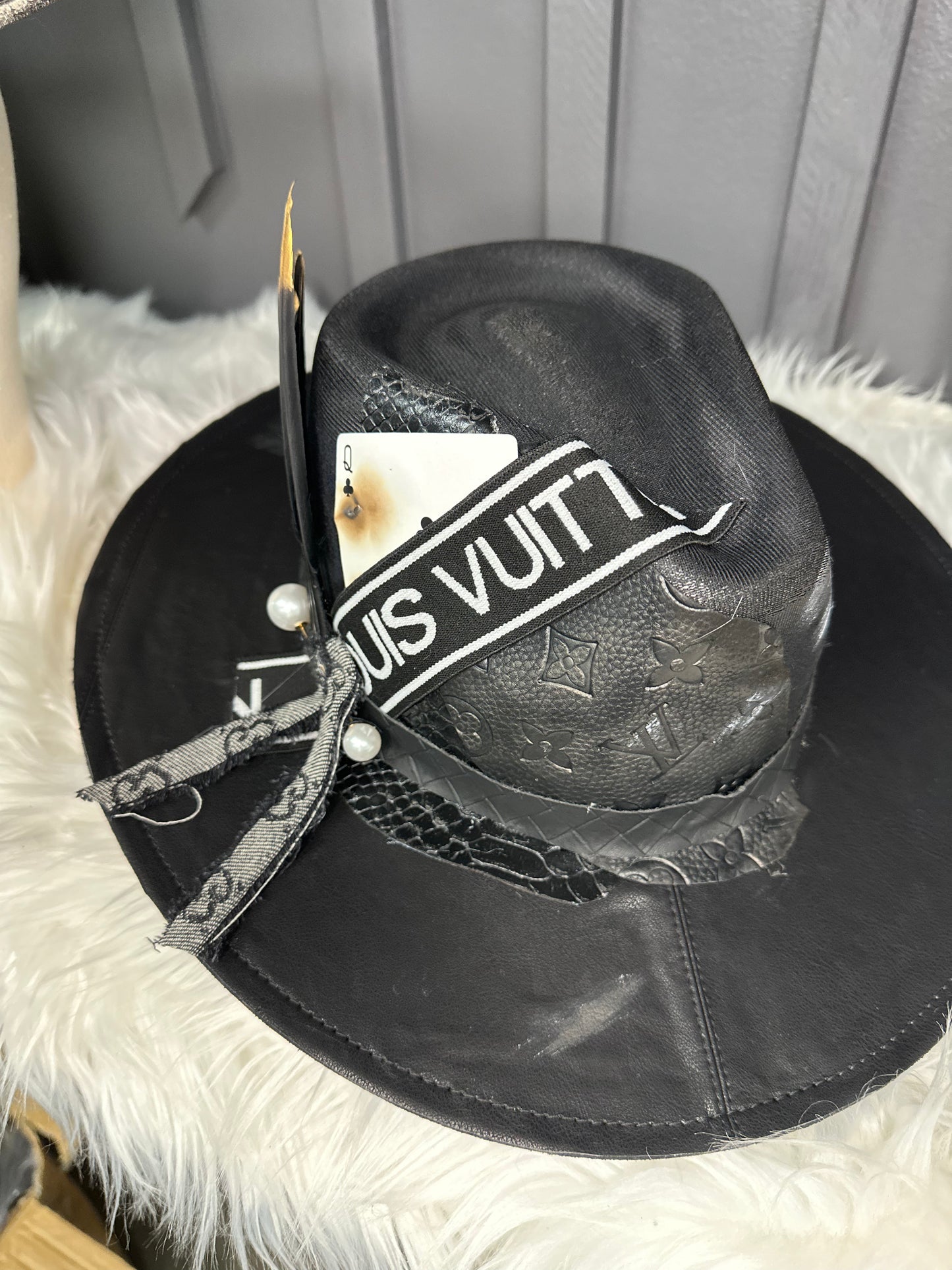 Leather Junk Brim