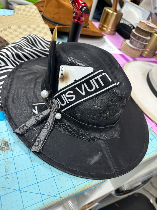 Leather Junk Brim