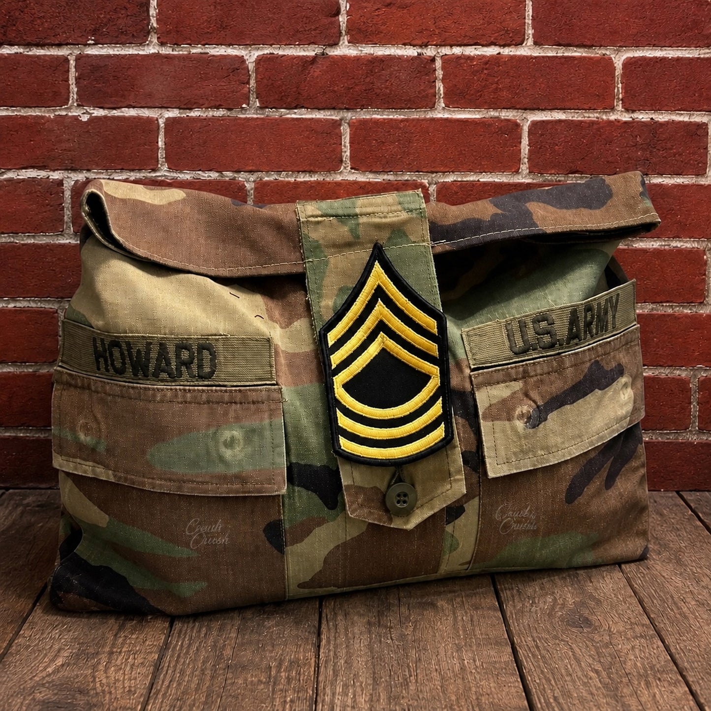 Camo Sack Clutch